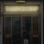 Neon BARBERSHOP