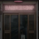Neon BARBERSHOP