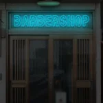 Neon BARBERSHOP