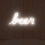 Napis neonowy Beer