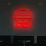 Neon LED Burger