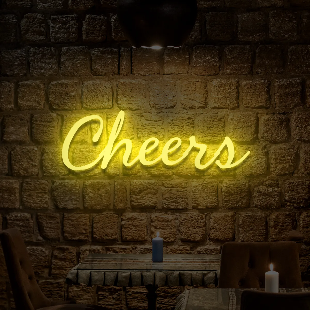 Napis LED Cheers Napis LED Cheers