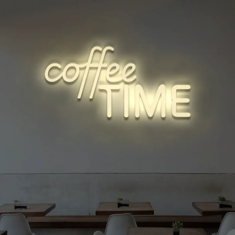 Napis LED Coffee TIME