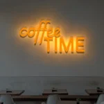 Napis LED Coffee TIME