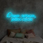 Napis LED Dwa serca
