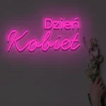 Napis LED Dzień Kobiet