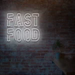 Napis LED Fast Food