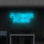 Napis LED Flower Point