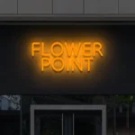 Napis LED Flower Point