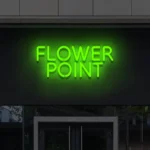 Napis LED Flower Point
