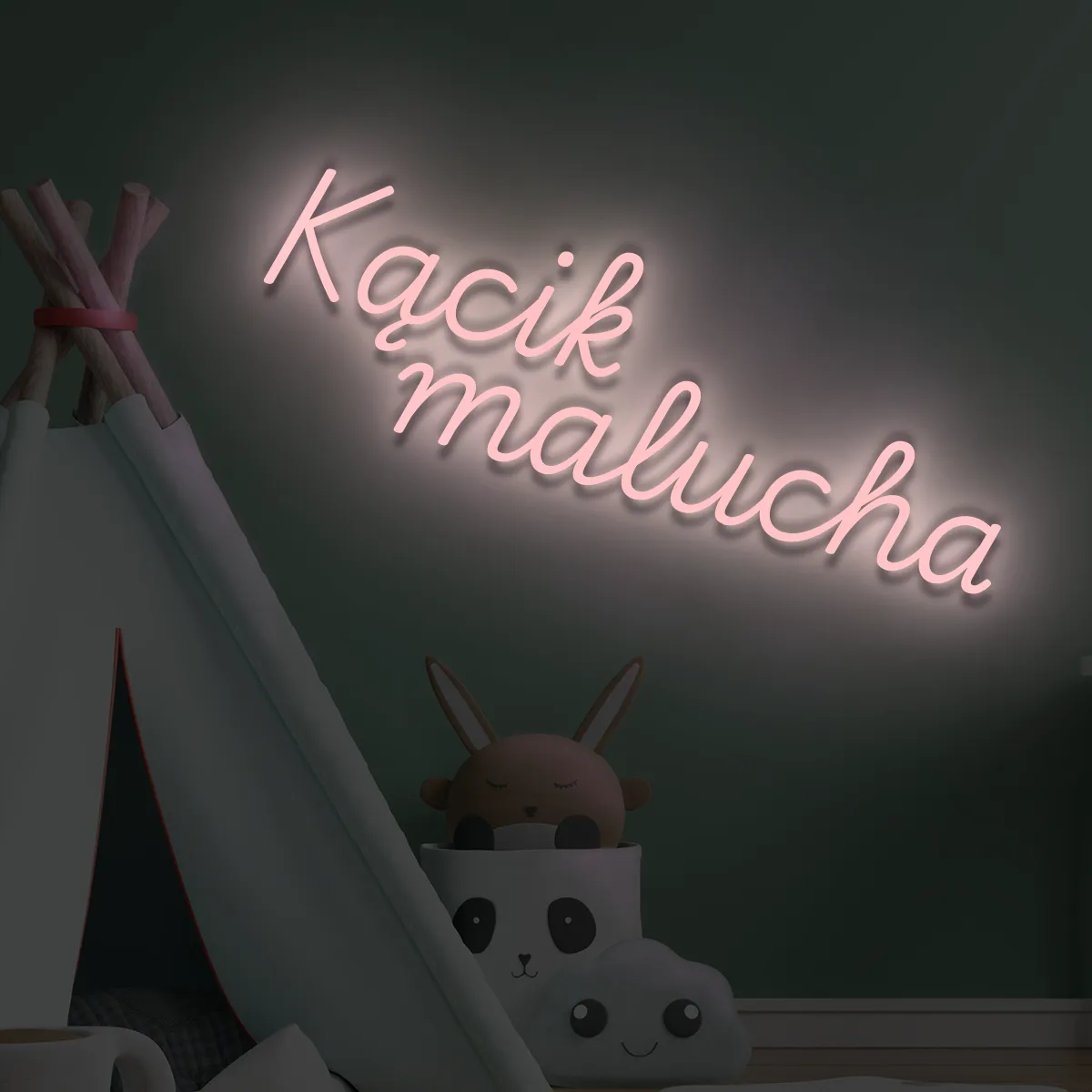 Napis LED Kącik Malucha Napis LED Kącik Malucha