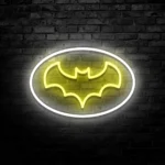 Neon Batman Symbol