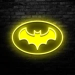 Neon Batman Symbol