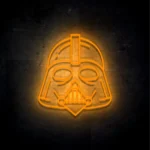 Neon Darth Vader