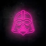 Neon Darth Vader