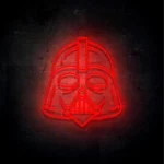 Neon Darth Vader