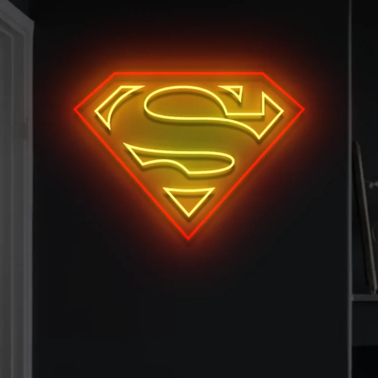 Neon Superman