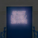 Napis LED Opony Letnie/Zimowe