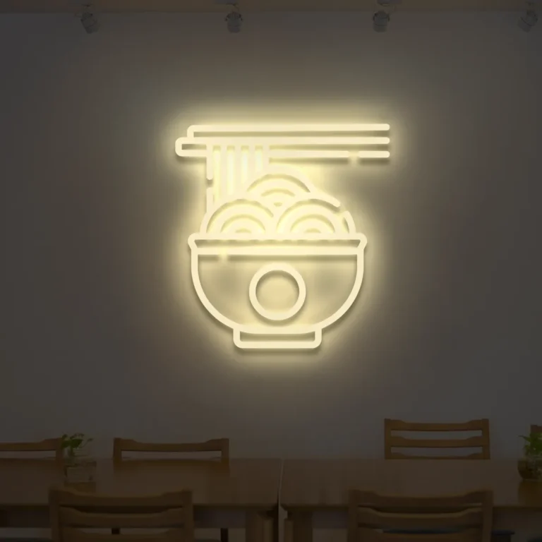Napis LED Ramen