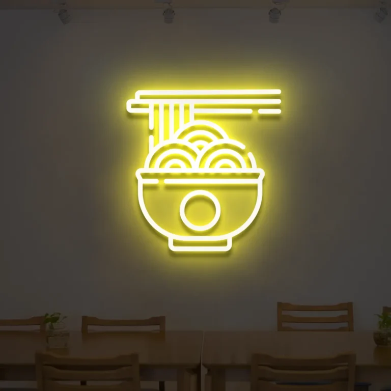Napis LED Ramen