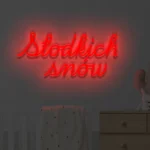 Napis LED Słodkich snów