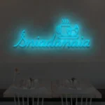 Napis LED Śniadania