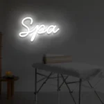 Napis LED Spa