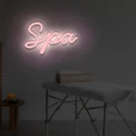 Napis LED Spa