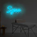 Napis LED Spa
