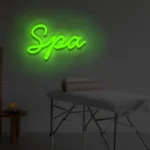Napis LED Spa