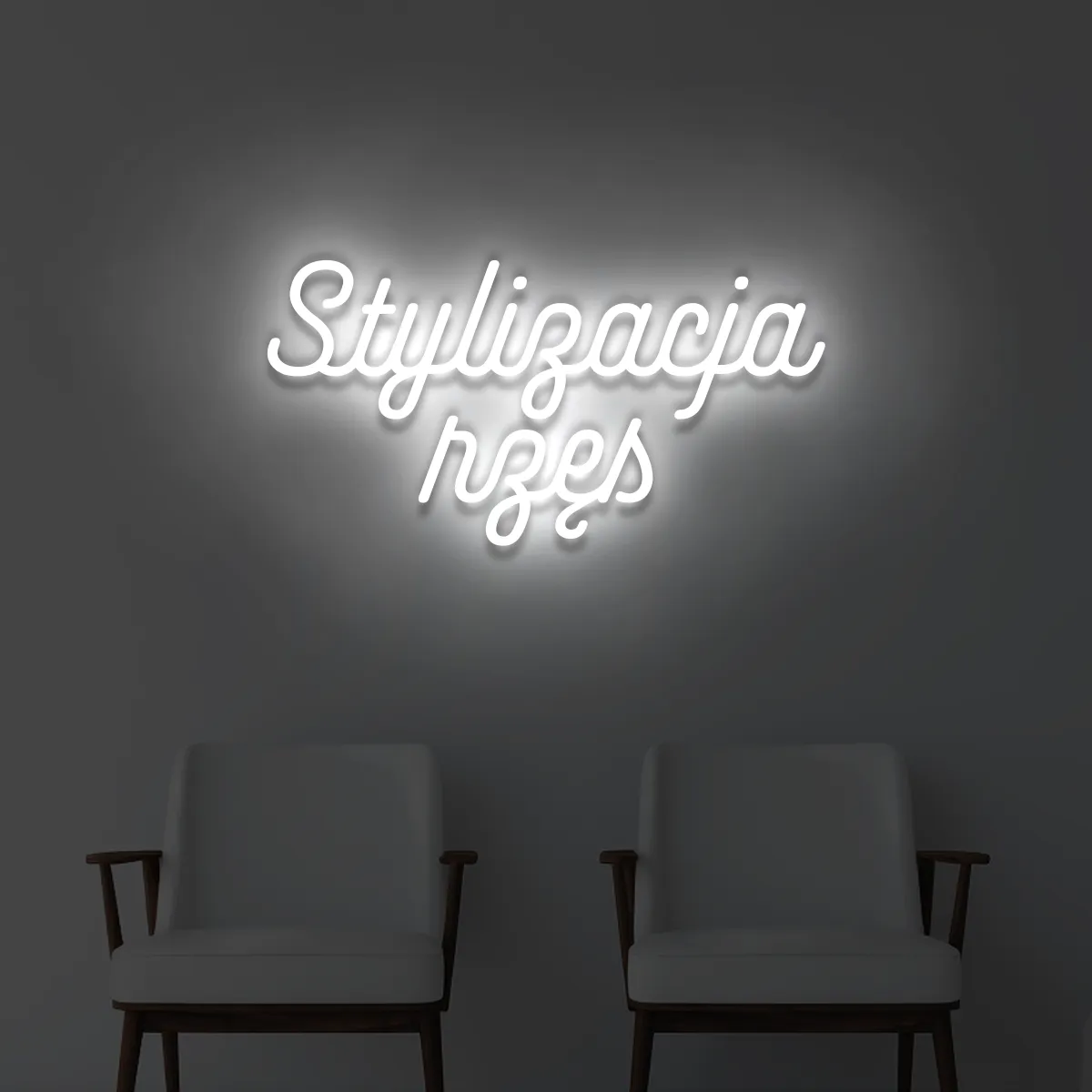 Napis LED Stylizacja rzęs Napis LED Stylizacja rzęs