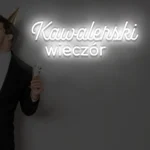 Napis LED Kawalerski wieczór