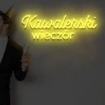 Napis LED Kawalerski wieczór