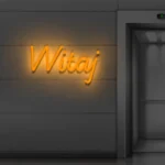 Napis LED Witaj