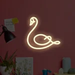 Neon LED Łabędź