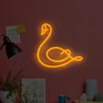 Neon LED Łabędź