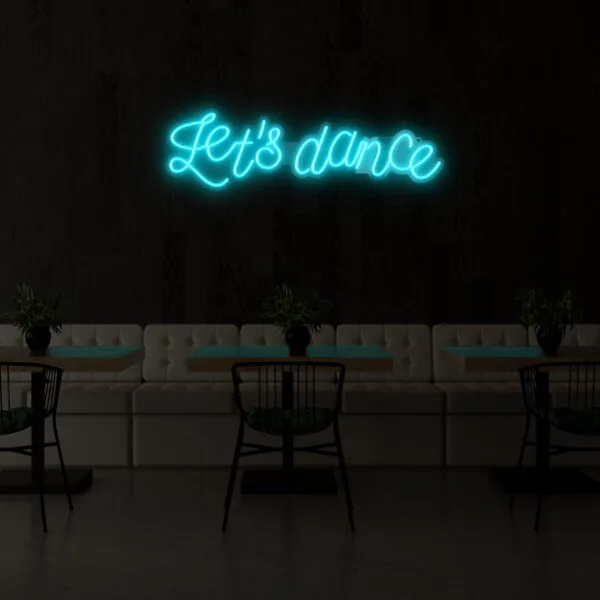 Napis LED Let’s Dance