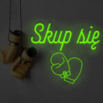 Napis LED Skup się